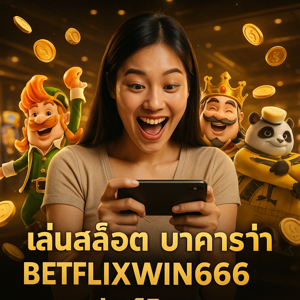 เล่นสล็อต-บาคาร่า BETFLIXWIN666 มันส์โคตร!